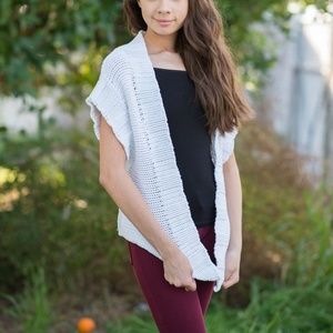 Banana Republic open sweater vest ~M